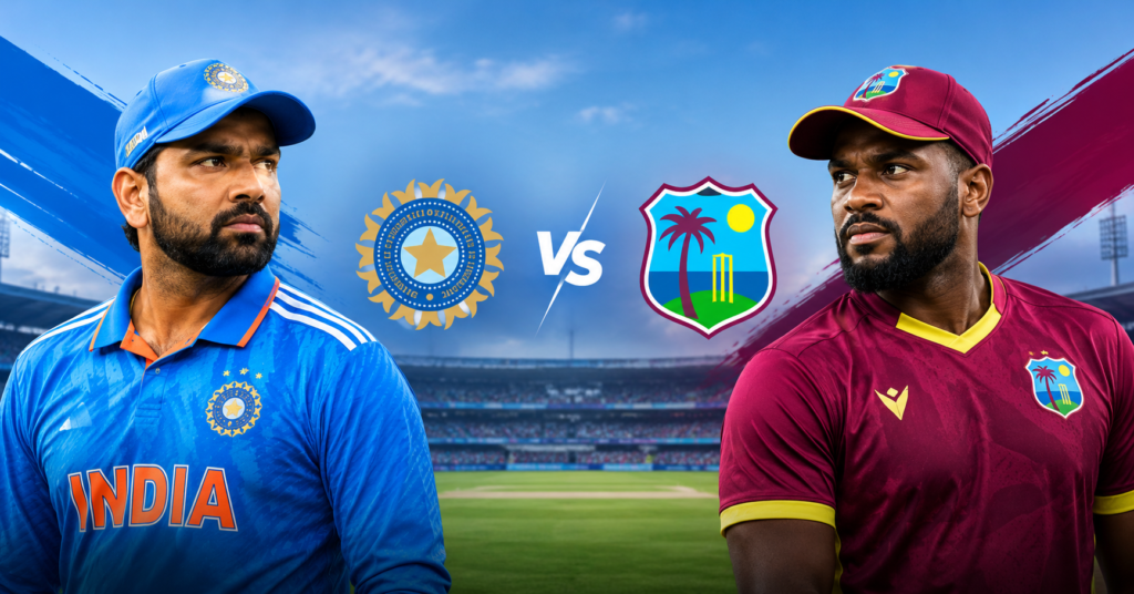 India vs West Indies 1st ODI 2026: Match Preview, Schedule, Squads & Key Players