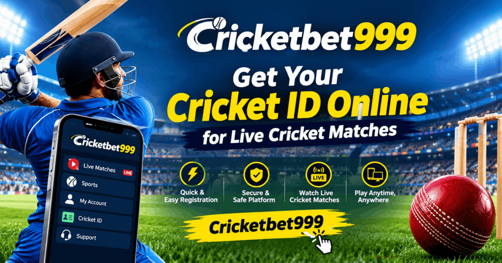 Cricketbet999 – Get Your Cricket ID Online for Live Cricket Matches