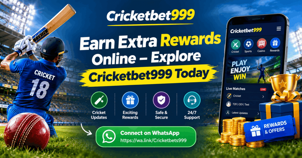 Earn Extra Rewards Online – Explore Cricketbet999 Today