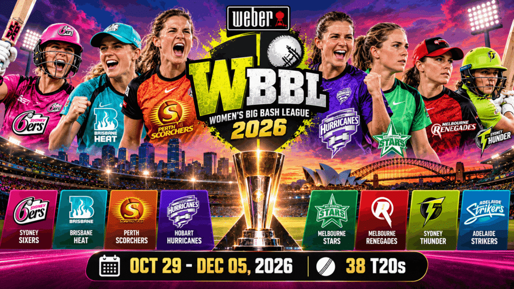 Women’s Big Bash League 2026: The Ultimate T20 Cricket Showdown – Schedule, Teams, Match Predictions & Complete Guide